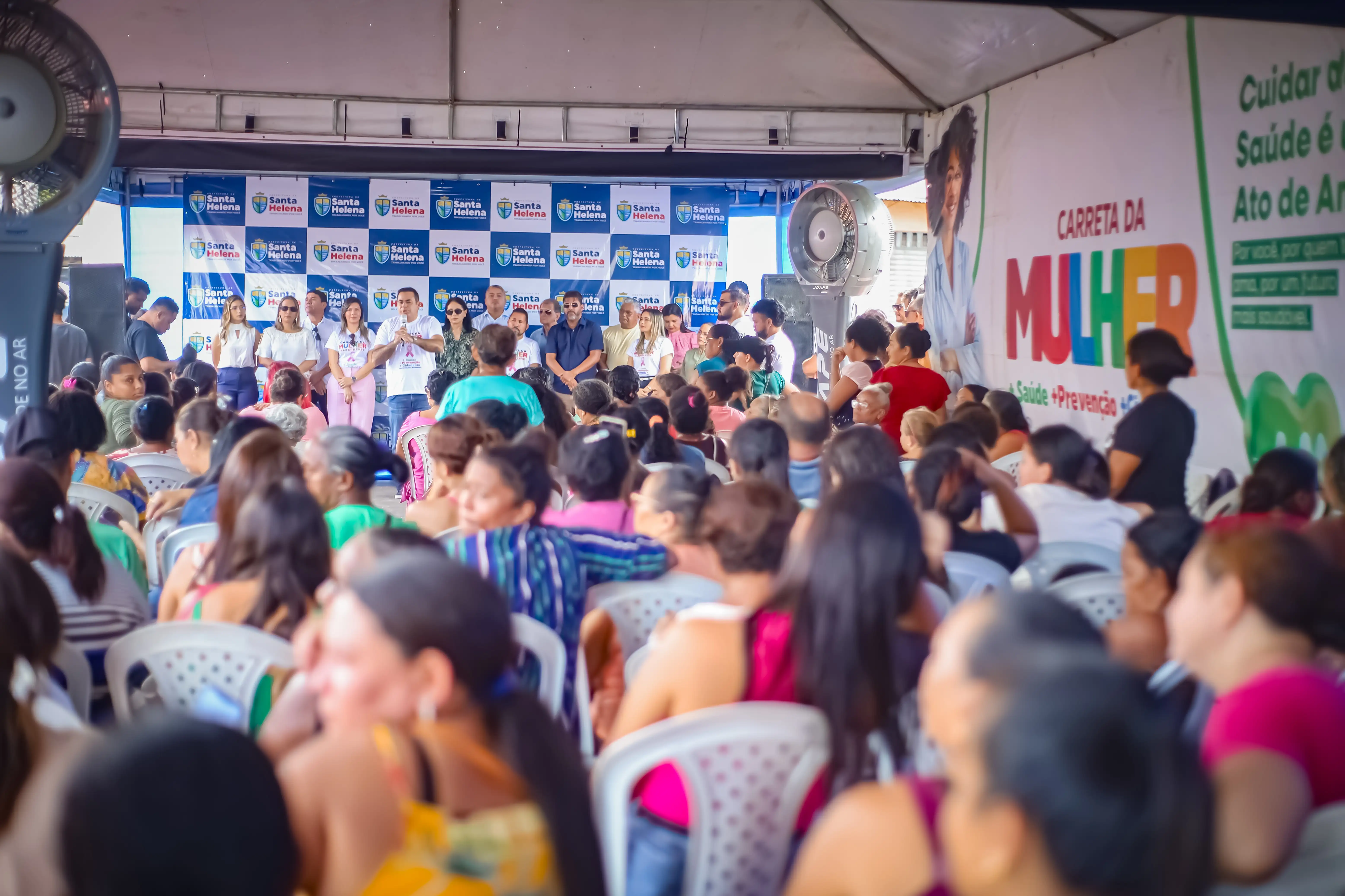 A Carreta da Mulher foi um sucesso em Santa Helena!