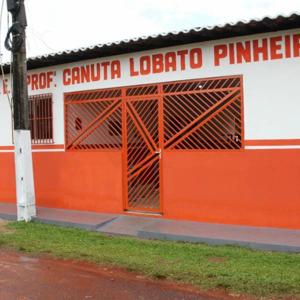 O trabalho não para! Visitei a escola CEF Canuta Lobato Pinheiro, no povoado Queimadas, que passou por uma ampla obra de reforma
